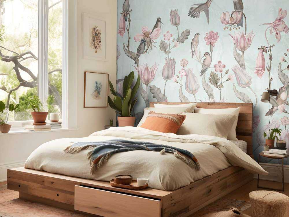 Spring Hummingbird Symphony - Mint Meadow