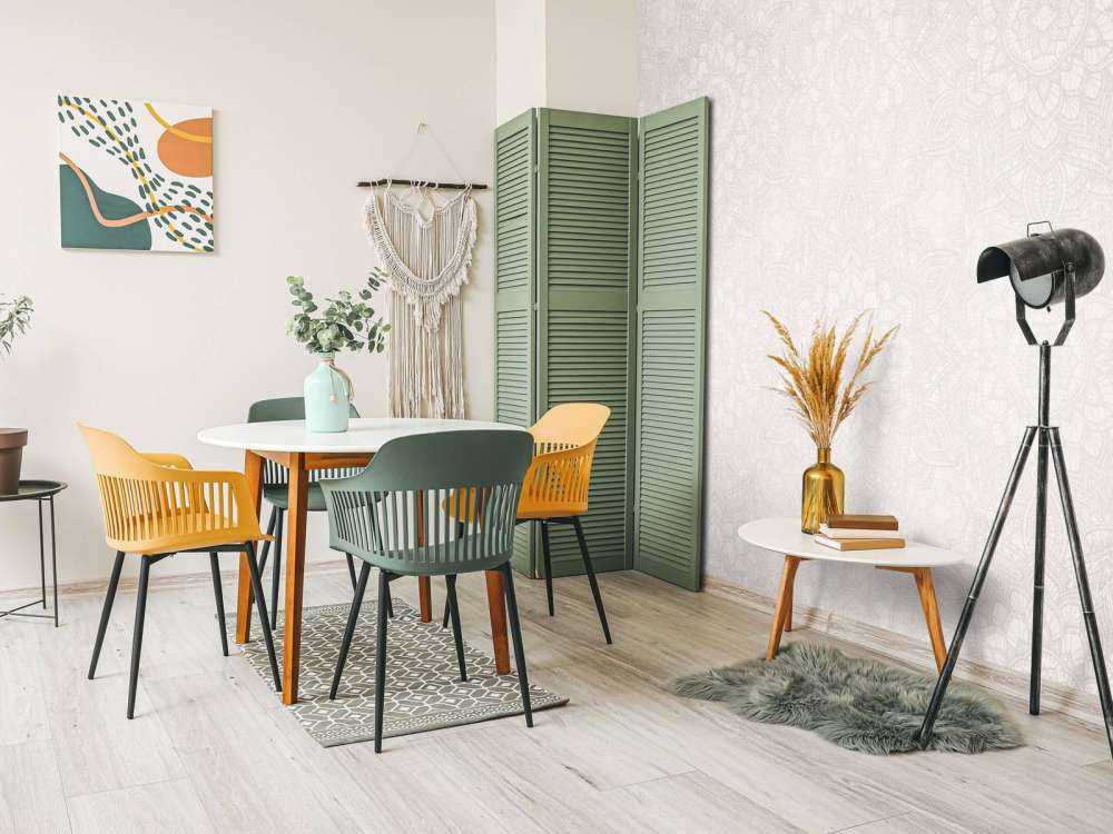 Boho Golden Mandala - neutral grey