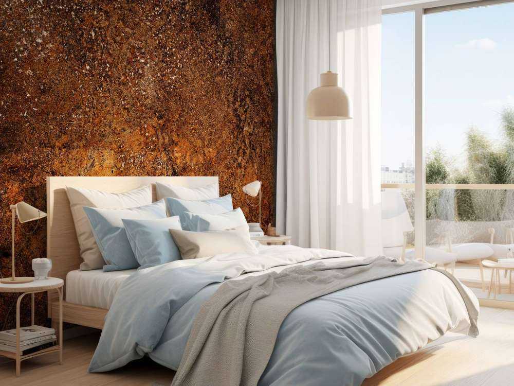 Brown coloured structure