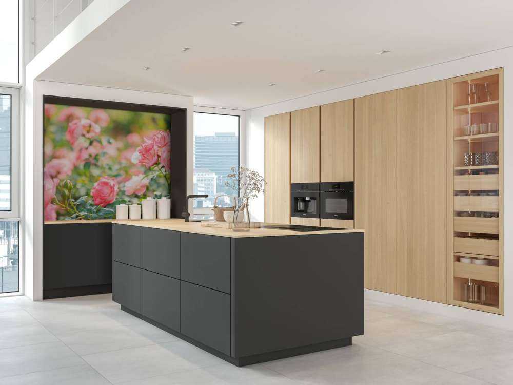 Light pink rose bush