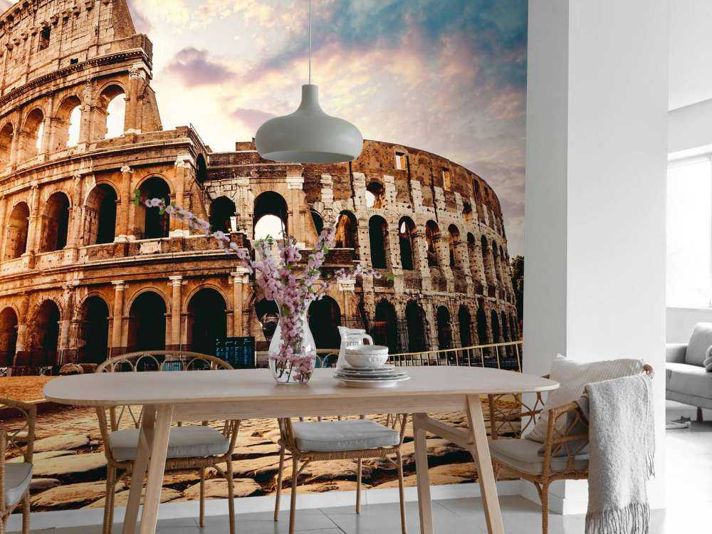 Sunrise at the Coliseum