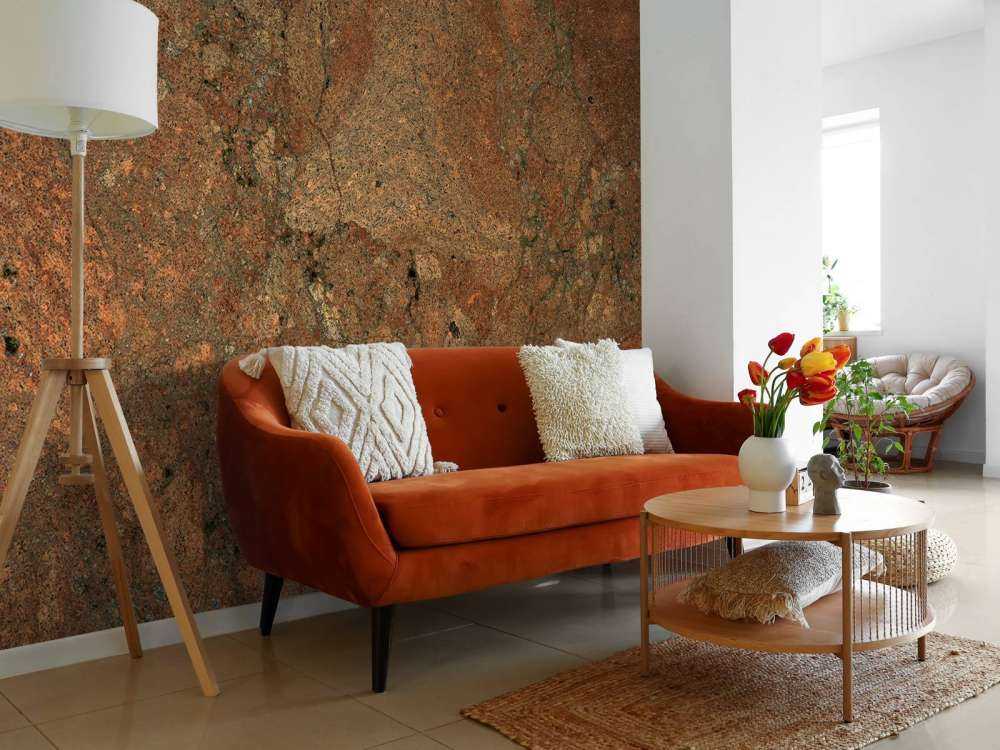 Terracotta marble