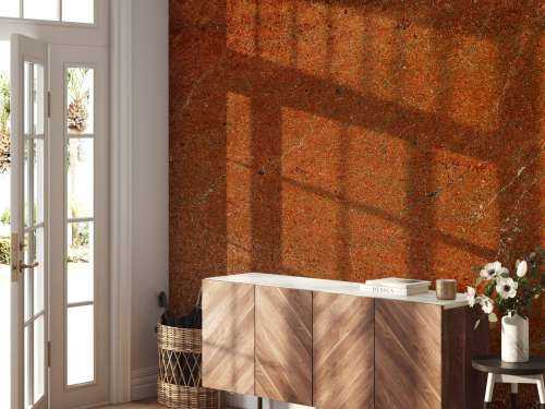 Orange marble