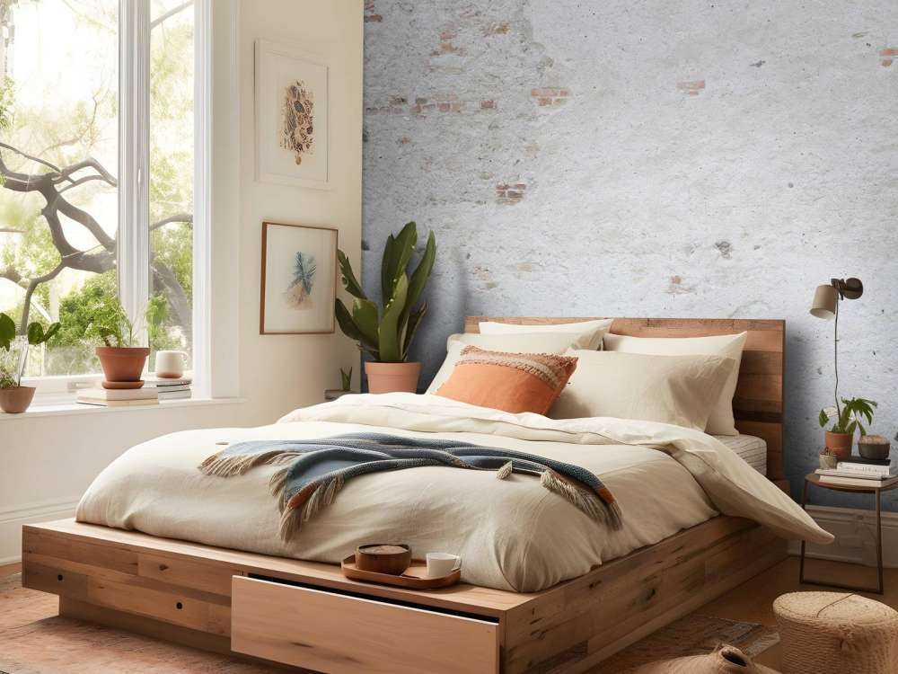 Old wall with stucco