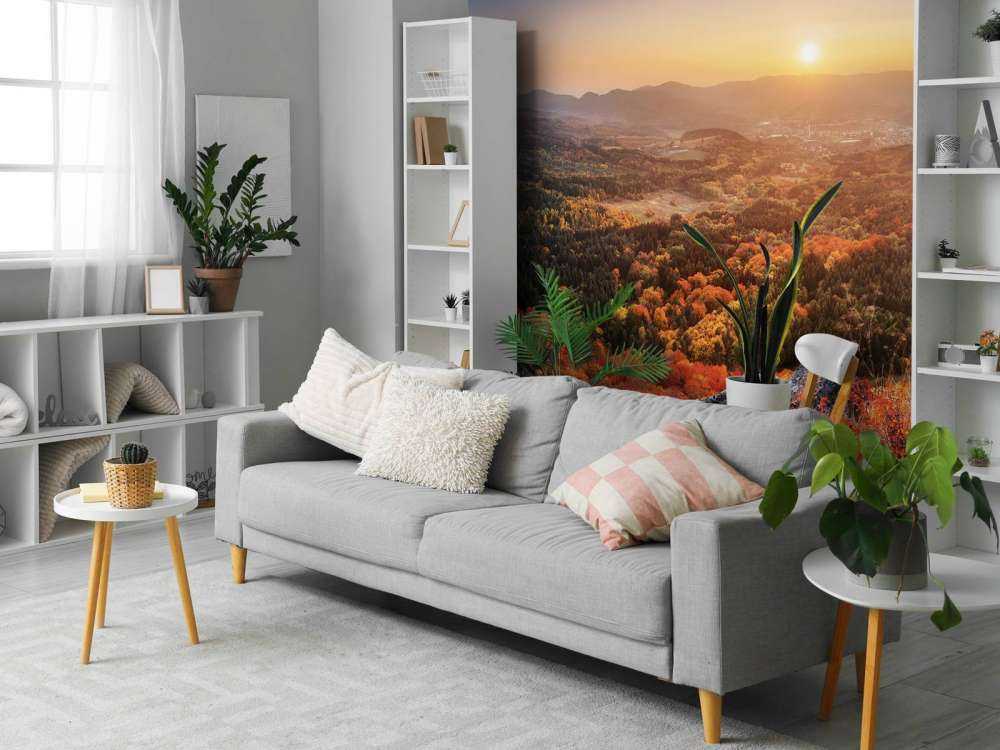 Autumn landscape in mountains