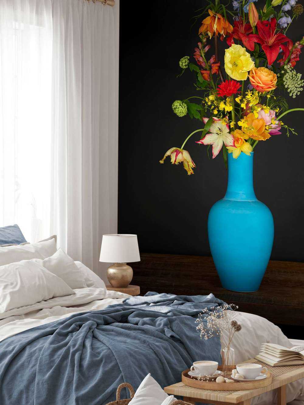 Generous flower bouquet