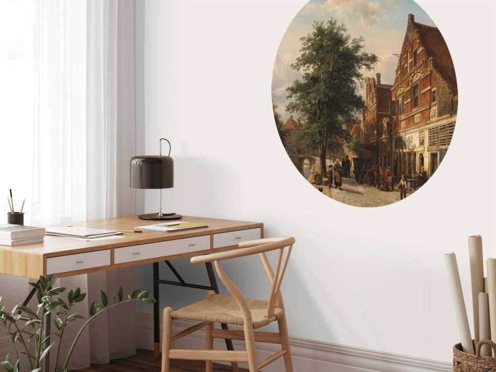 The Zuiderhavendijk in Enkhuizen