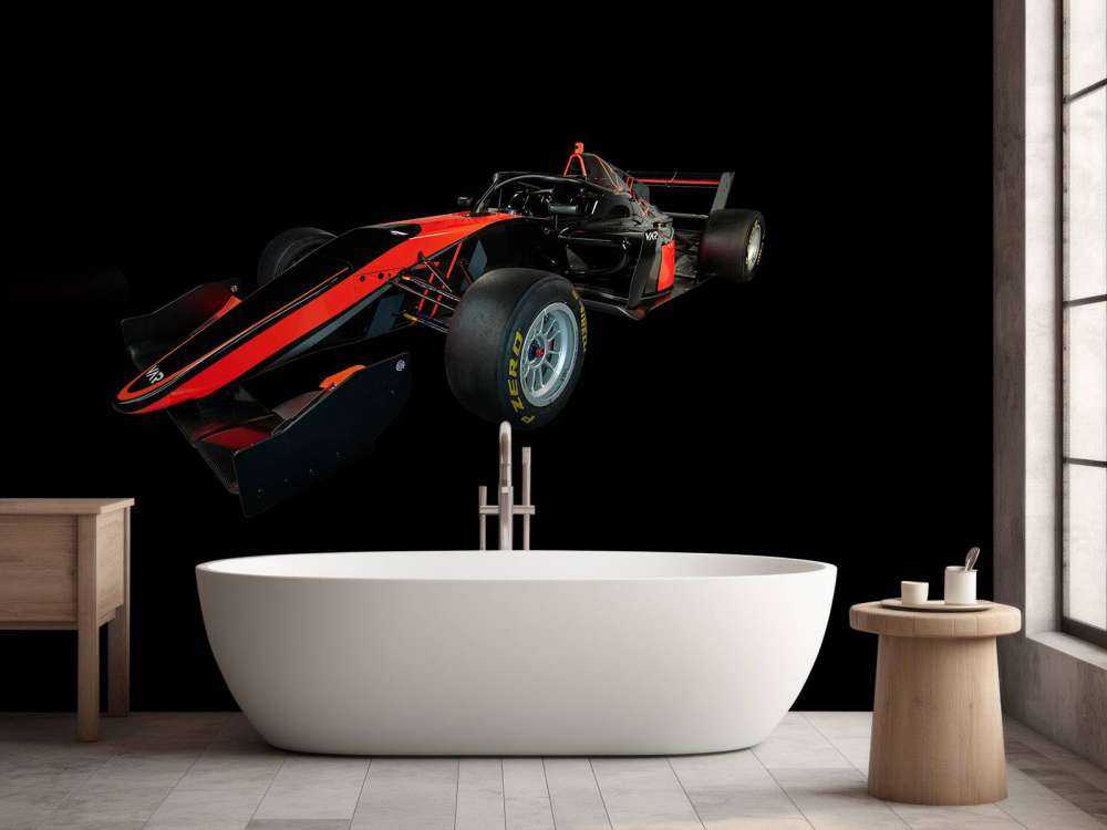 Formula 3 - Left front view - dark