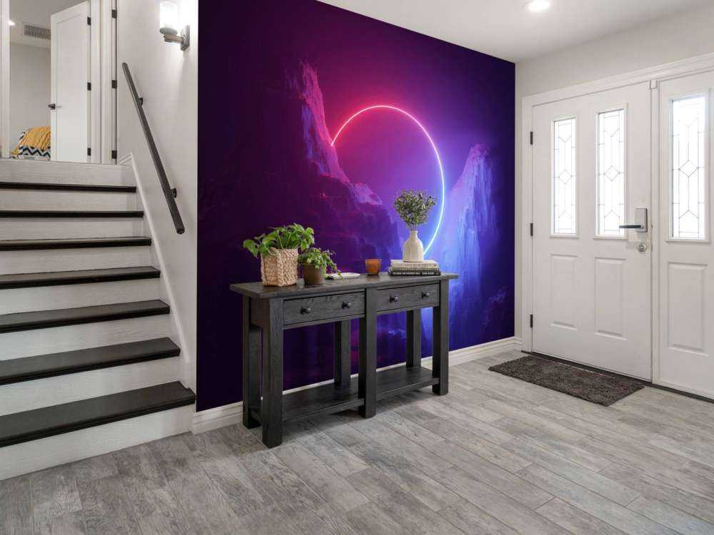 Virtual reality mountains