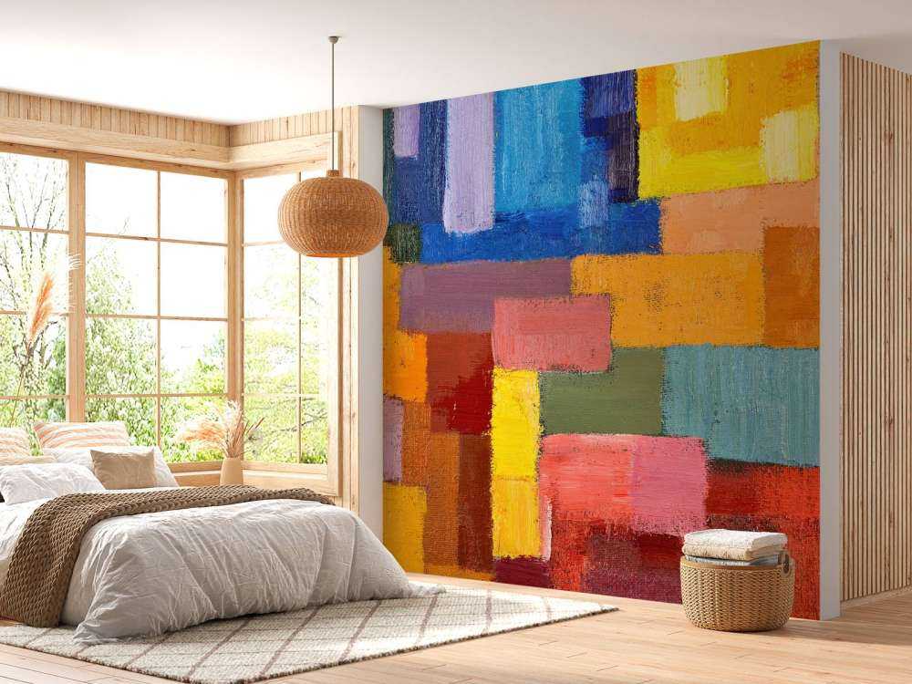 Colourful surface distribution