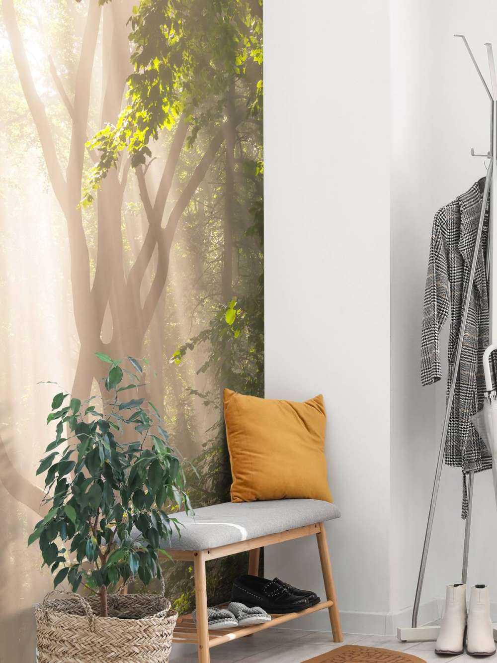 Twisting tree in the forest