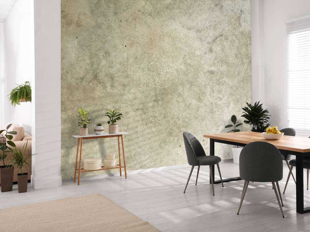 Light grey polished concrete