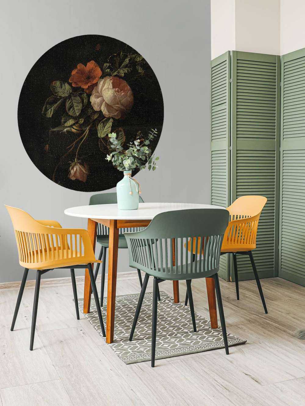 Still life with roses