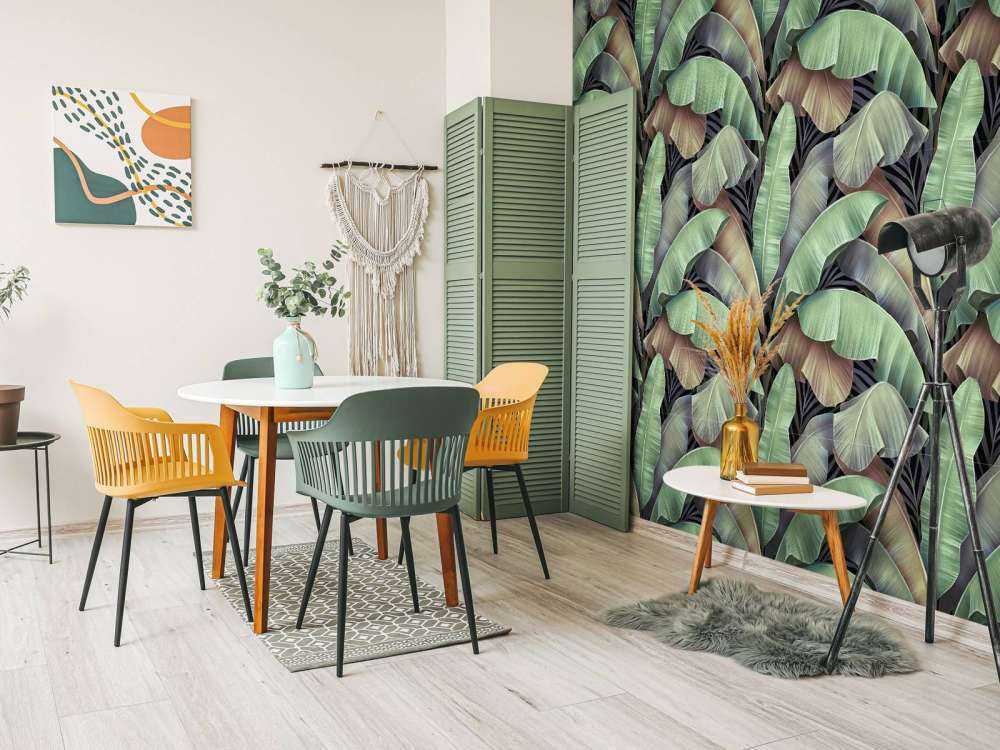 Luxury banana leaves