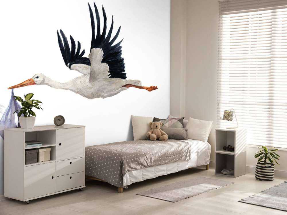Flying Stork