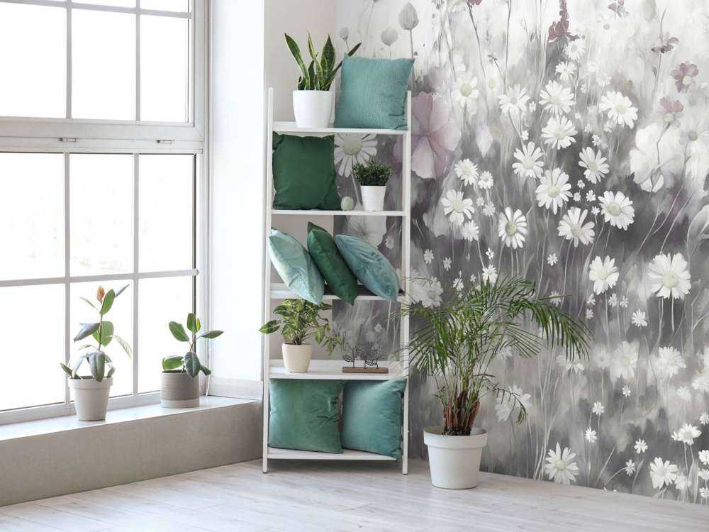 Lush Greenery of Summer Charcoal