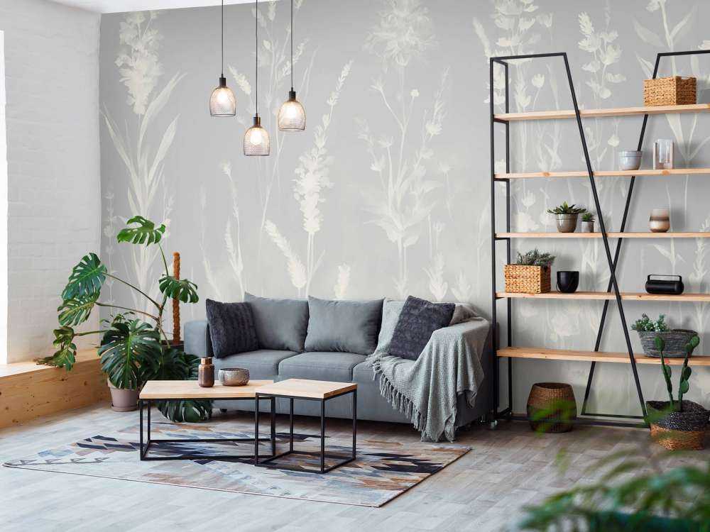 Lavender Glade Seamless Soft Gold