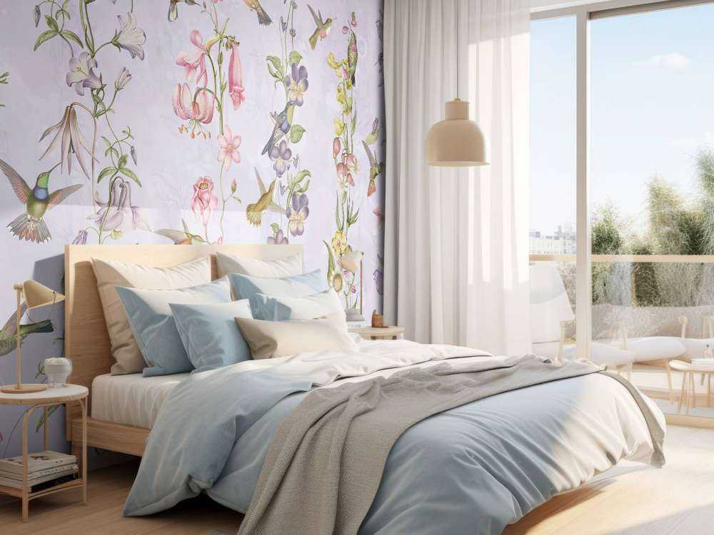 Meadow and Garden Flowers Violet