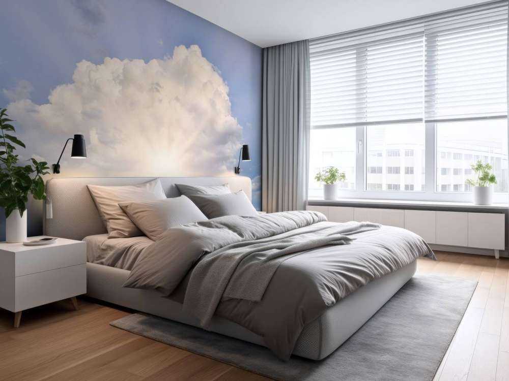 Sun rays through the clouds