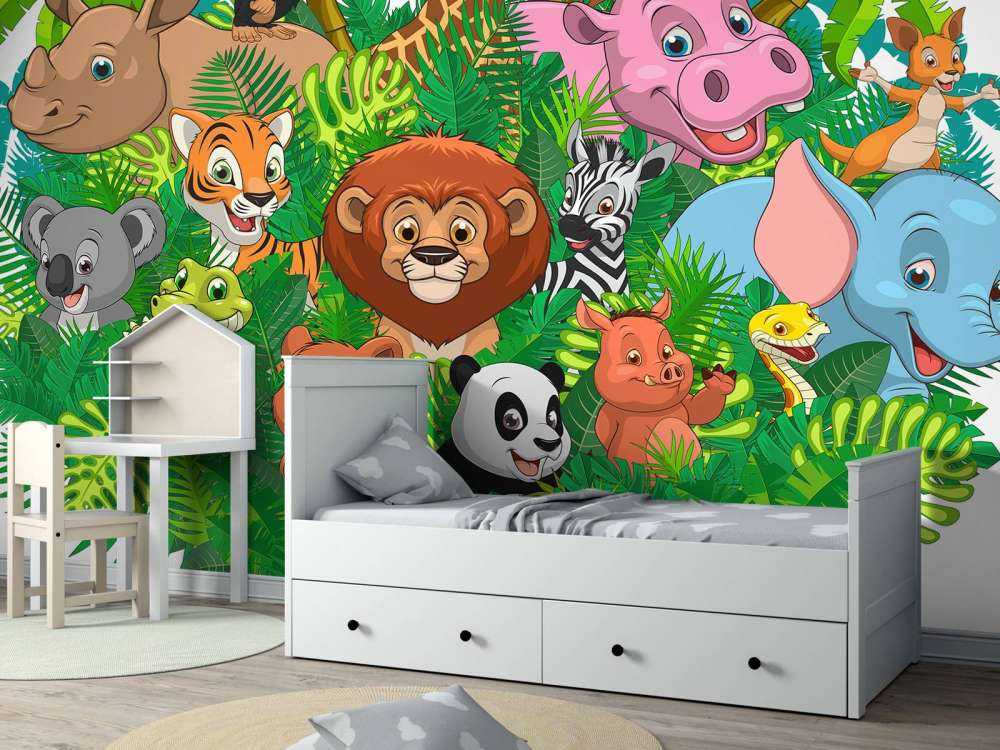 Funny animals for children