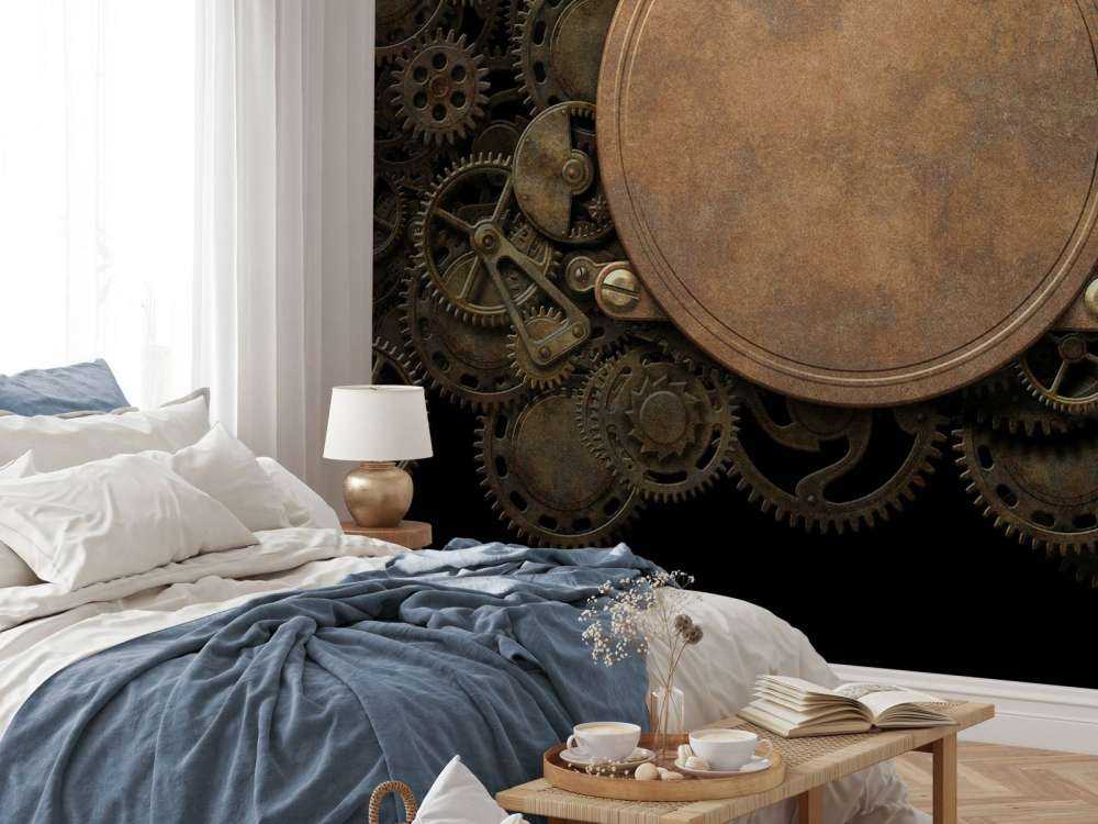 Copper clock mechanism