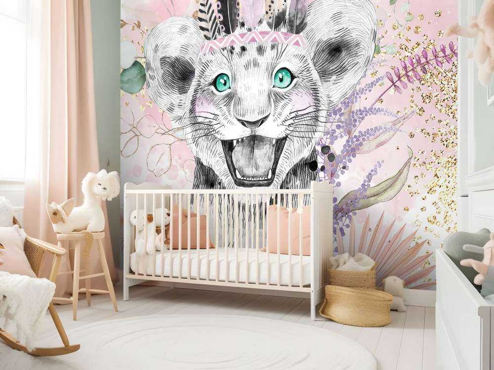 Lioness fairy forest