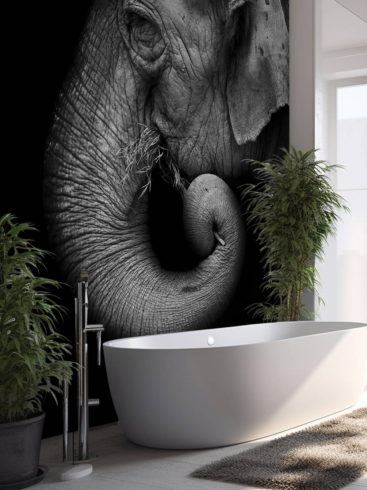 Elephant portrait