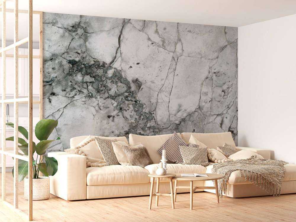 Light marble with fine structure