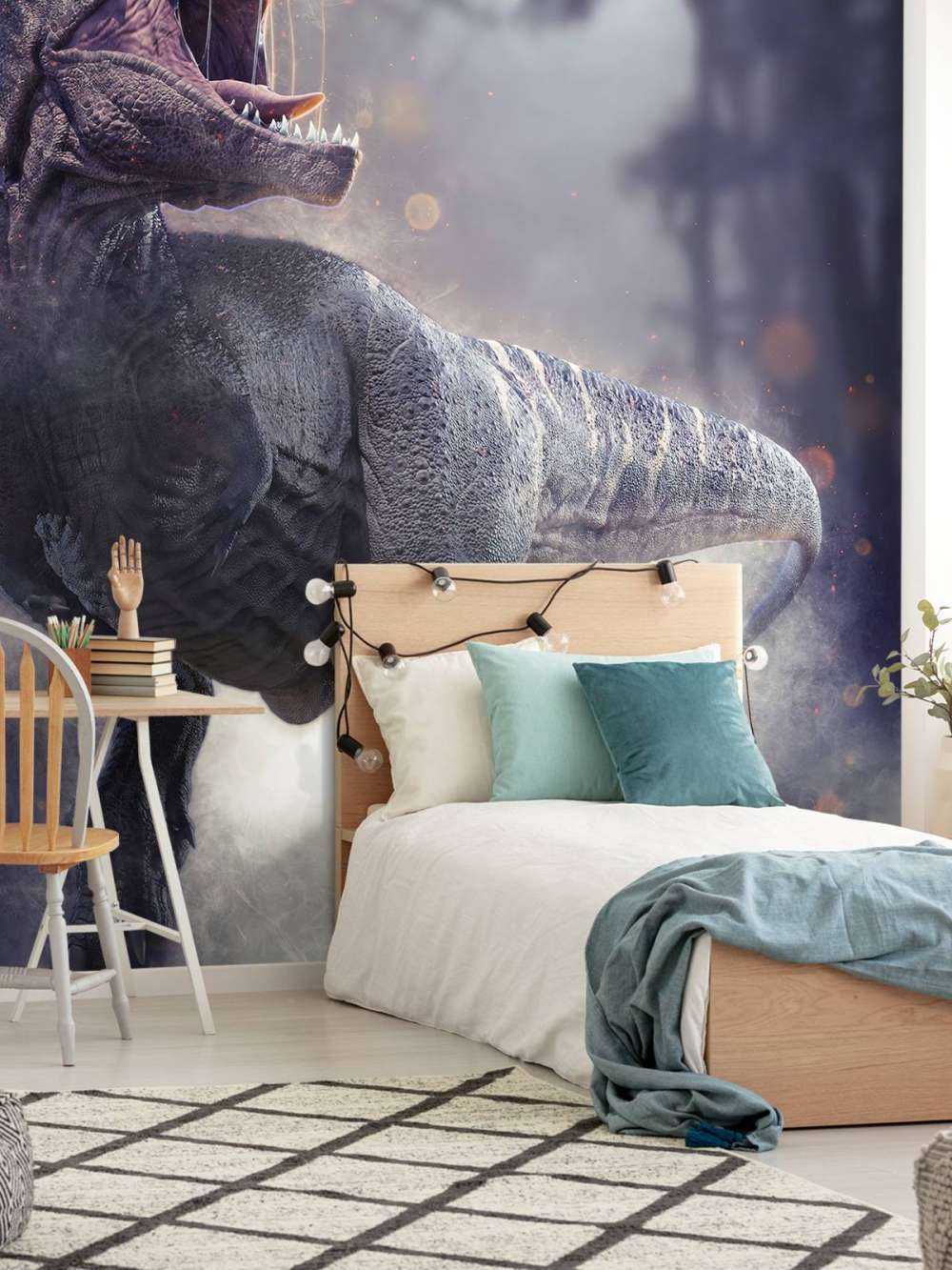 Tyrannosaurus Rex at night