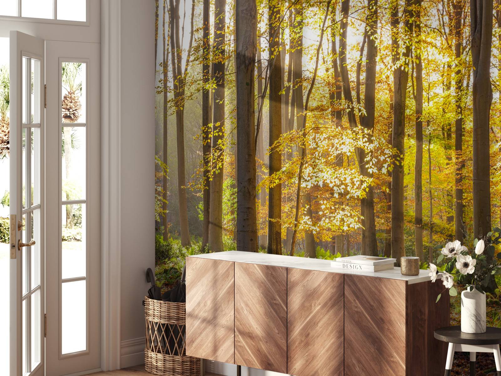 Sunny forest
