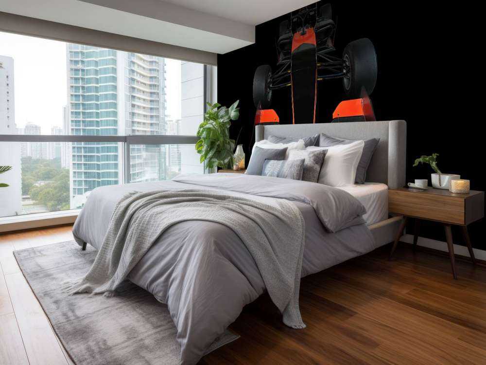 Formula 3 - Front view - dark