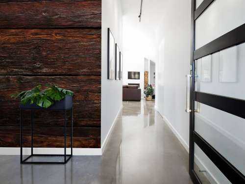 Dark burnt wood