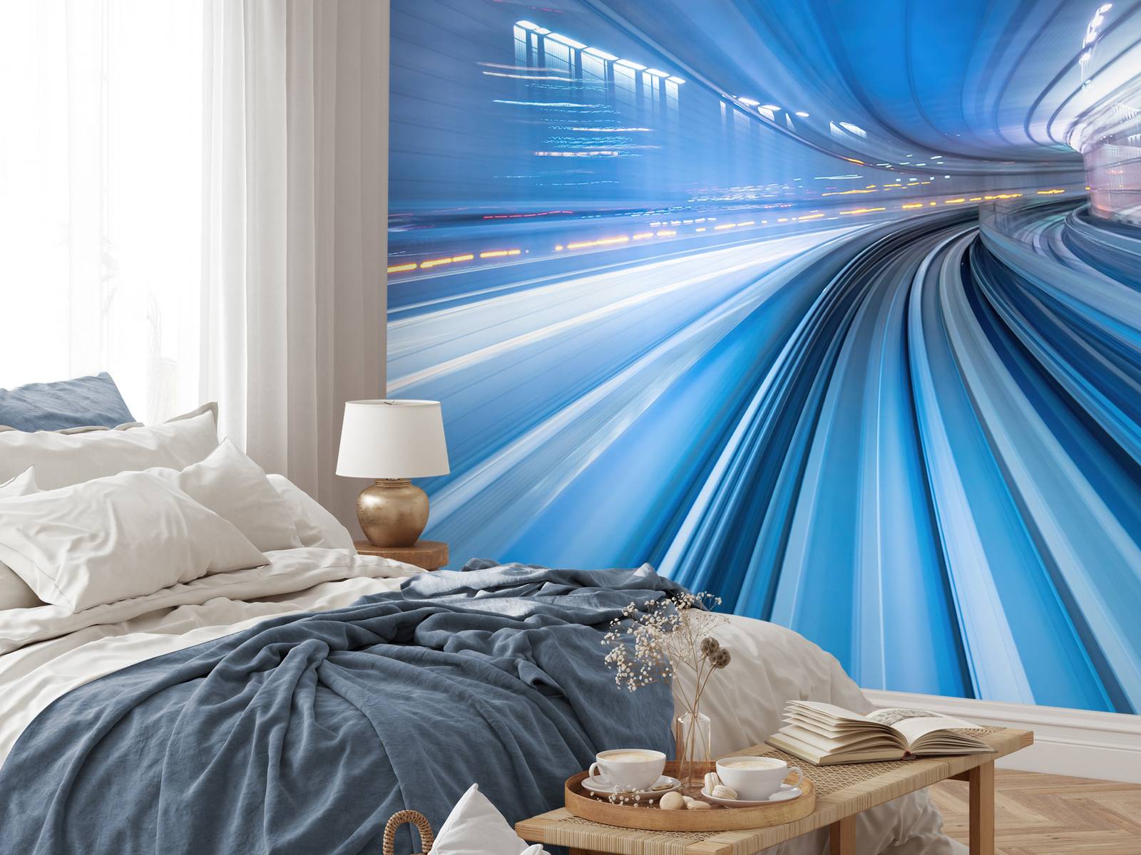 3D effect of speed