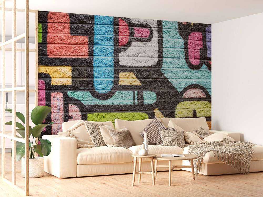 Graffiti wall