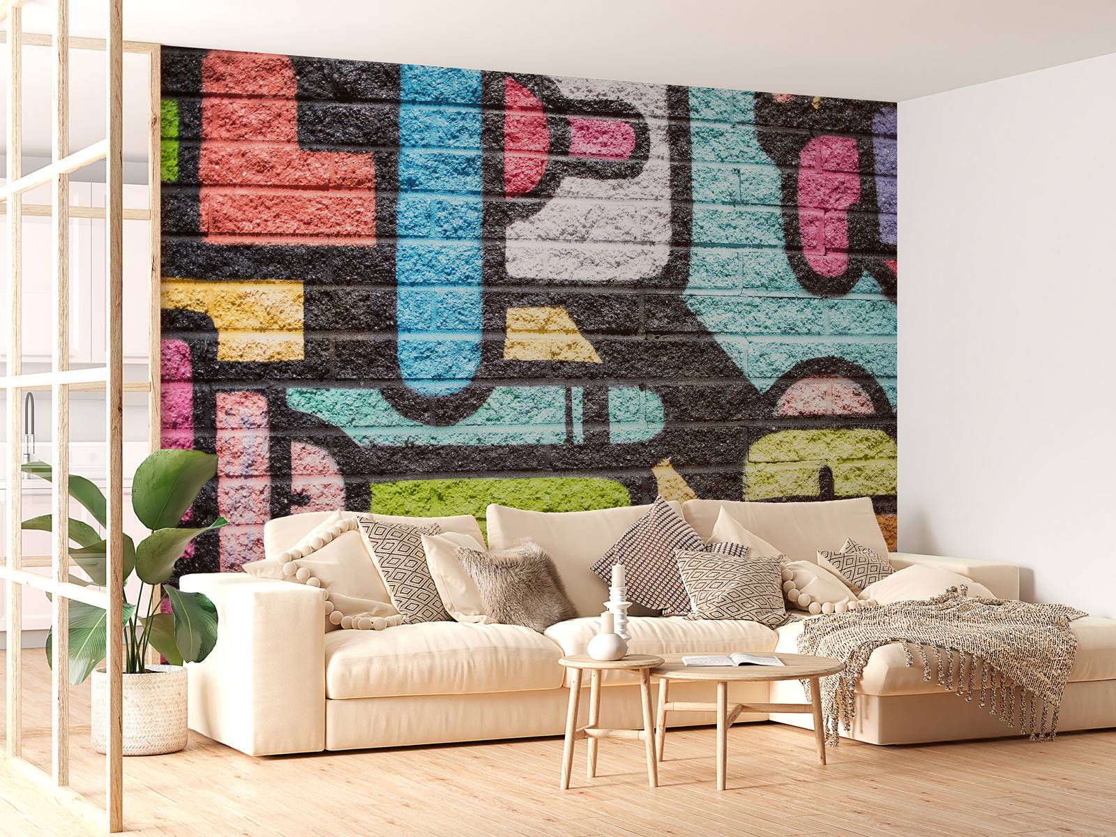 Graffiti wall