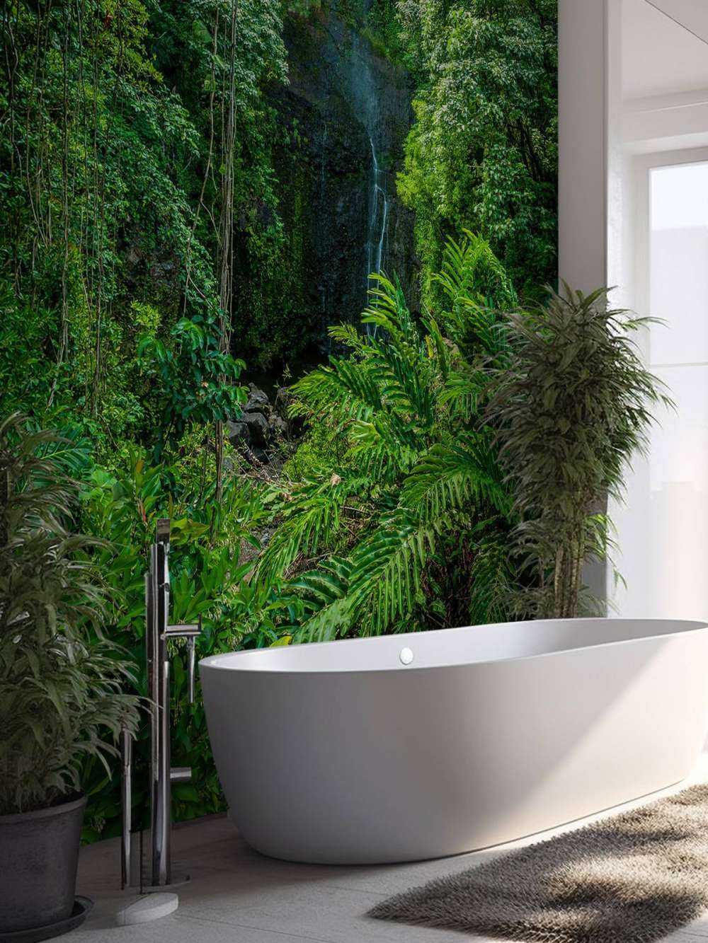 Jungle and stones