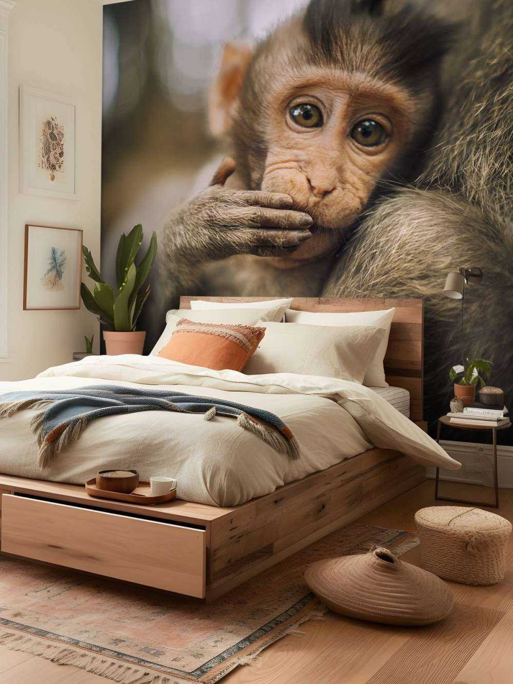 Close-up of a monkey