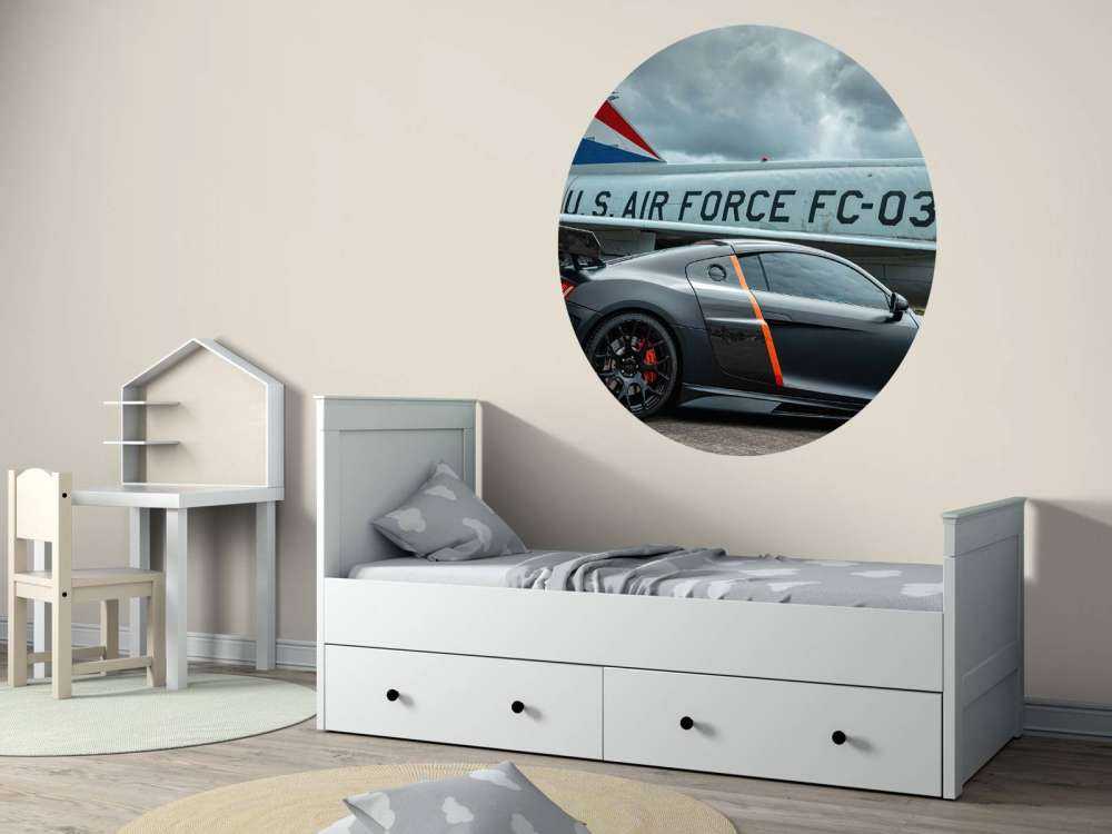 Audi R8 in stealth style