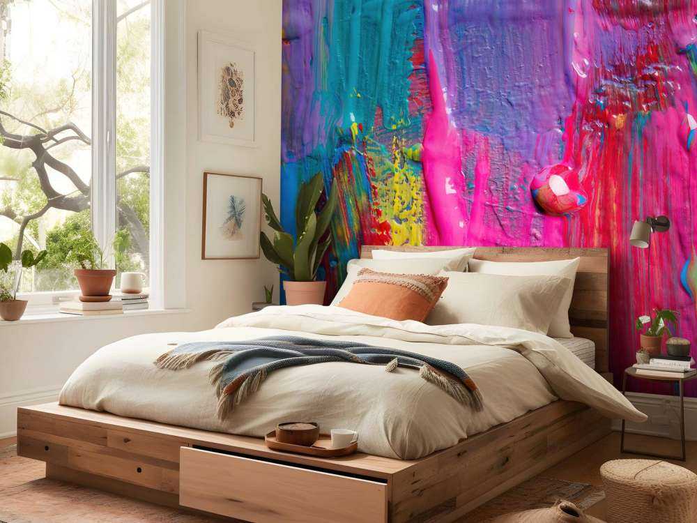 Coloured paint