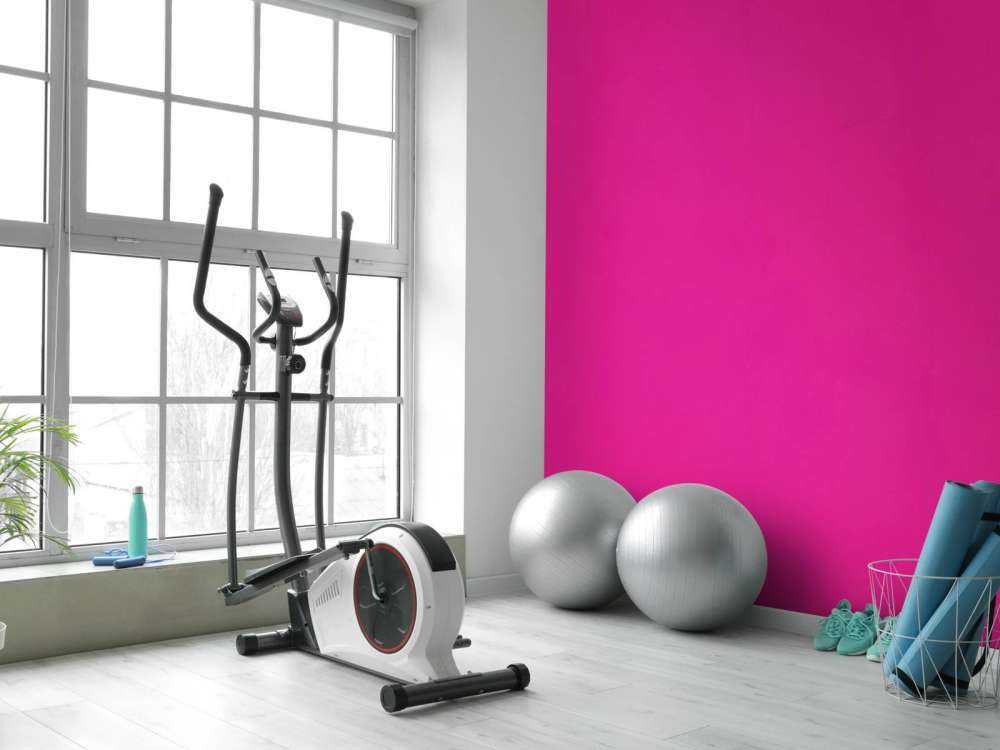 Neon pink concrete