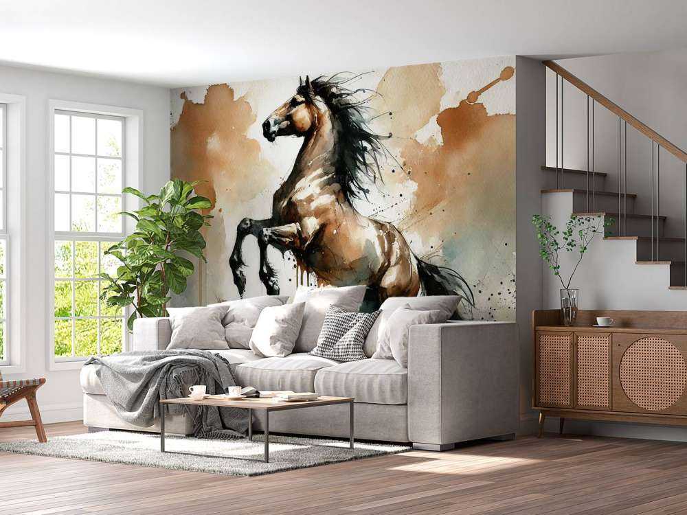Fiery Horse Elegance