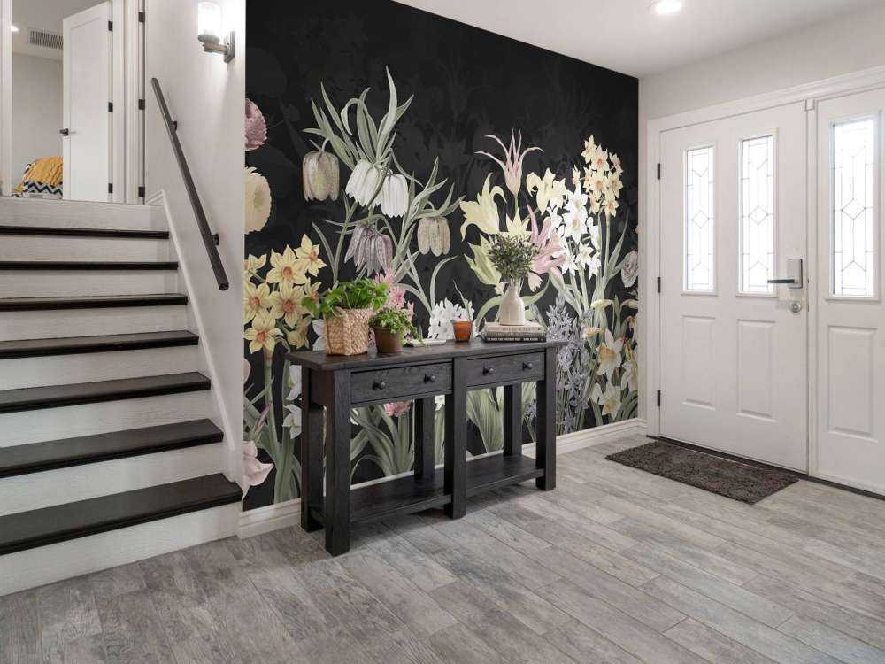 Spring Flowers - Midnight Bloom