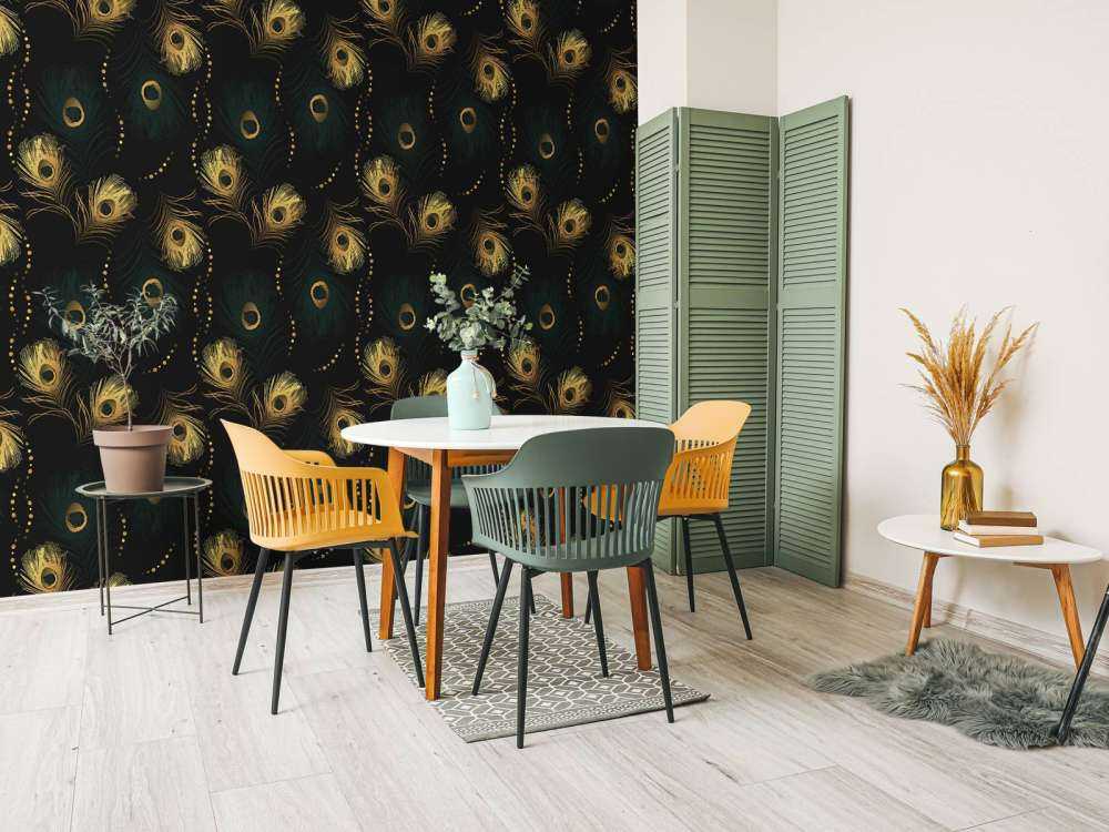 Nocturnal Peacock Splendor