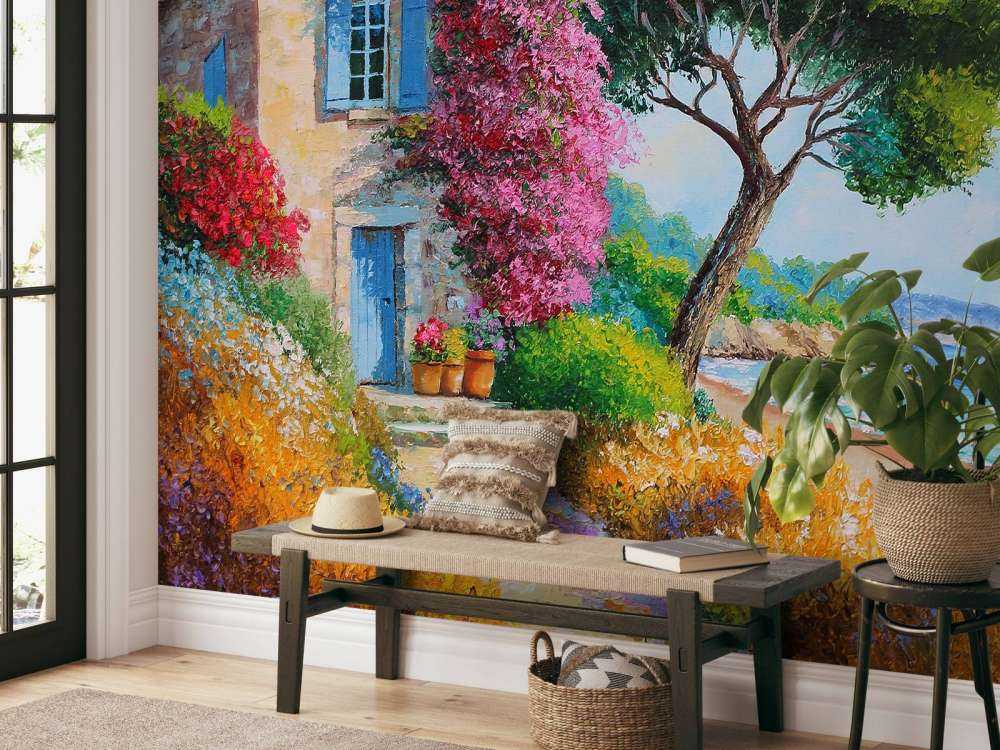 A stone's throw from the beach