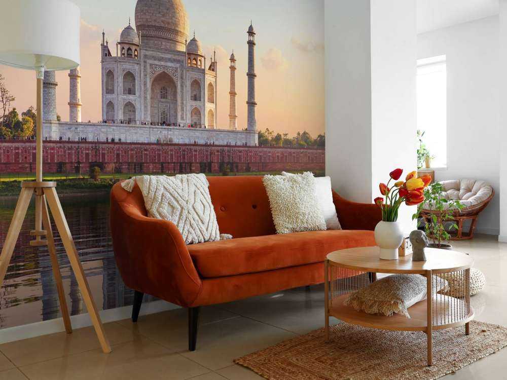 Taj Mahal in the morning