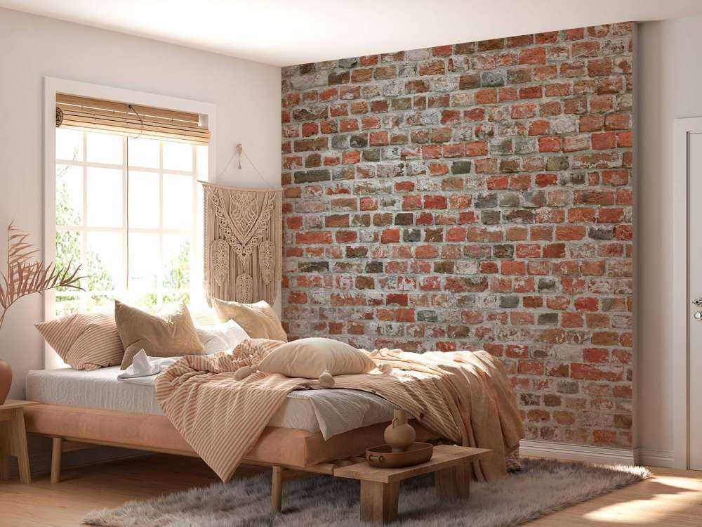 Brick wall restored