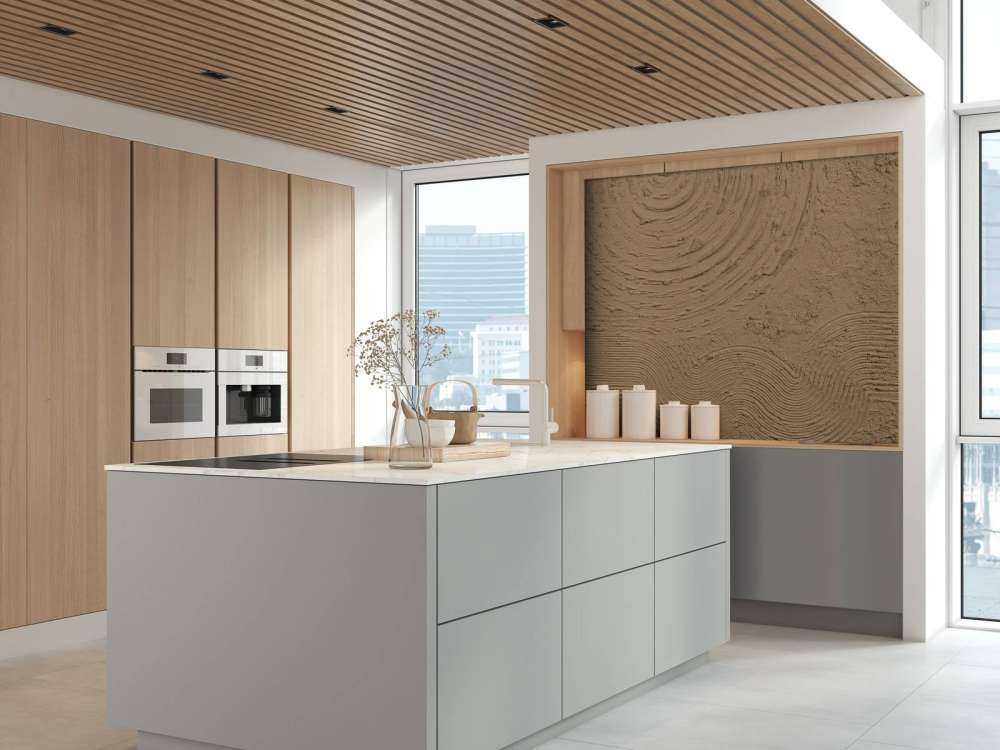 Organic shapes and lines in gold brown