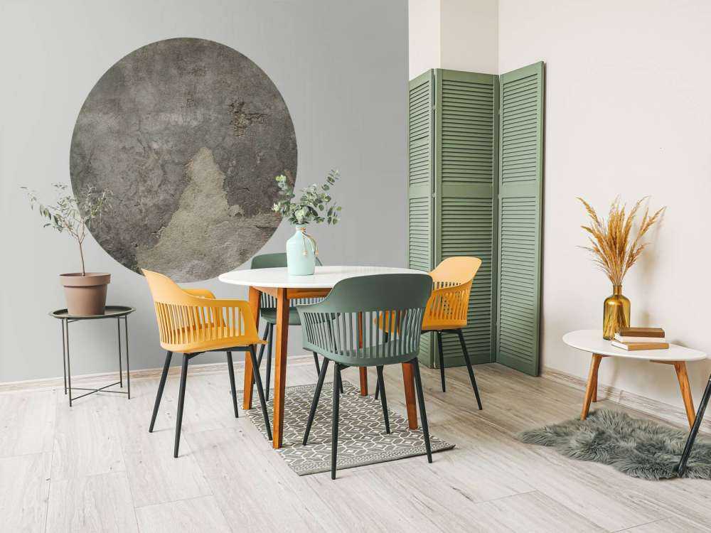 Cracked concrete with stucco