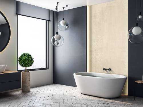 Light coloured concrete