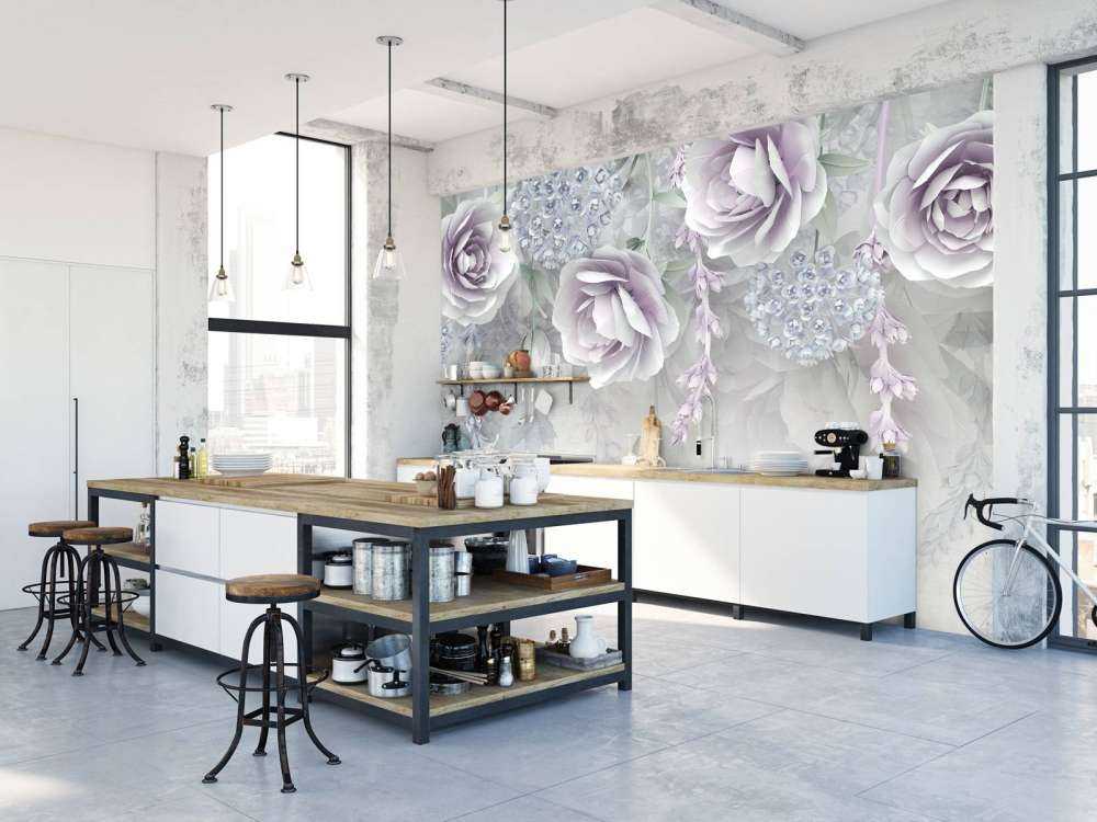 Wall of flowers
